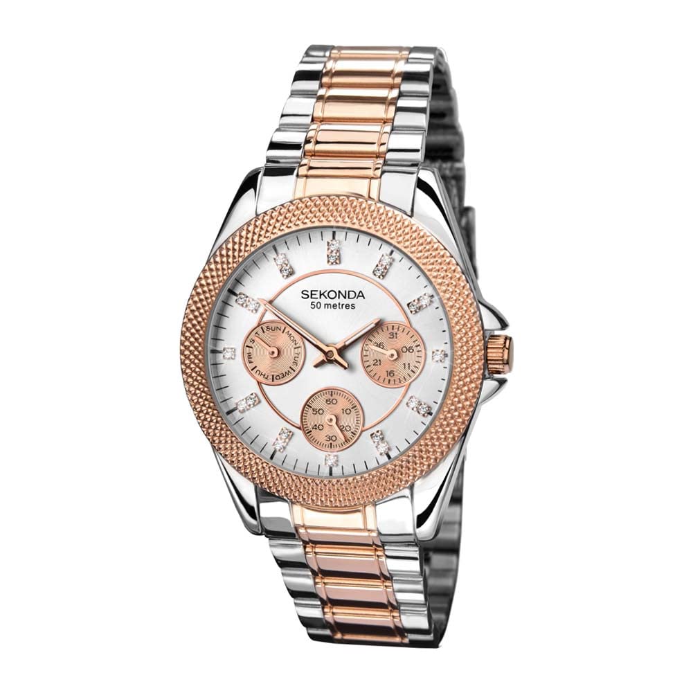 Sekonda Rose Gold Women's Watch - Elegant Stainless Steel for Daily Wear