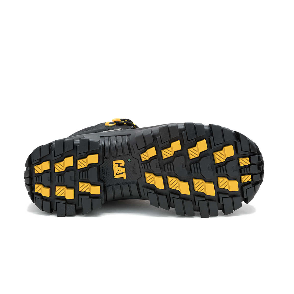 CAT Men's Invader Mid Vent CSA Approved Steel Toe Work Boots - Durable & Comfortable for Construction, Warehouse & Outdoor Work