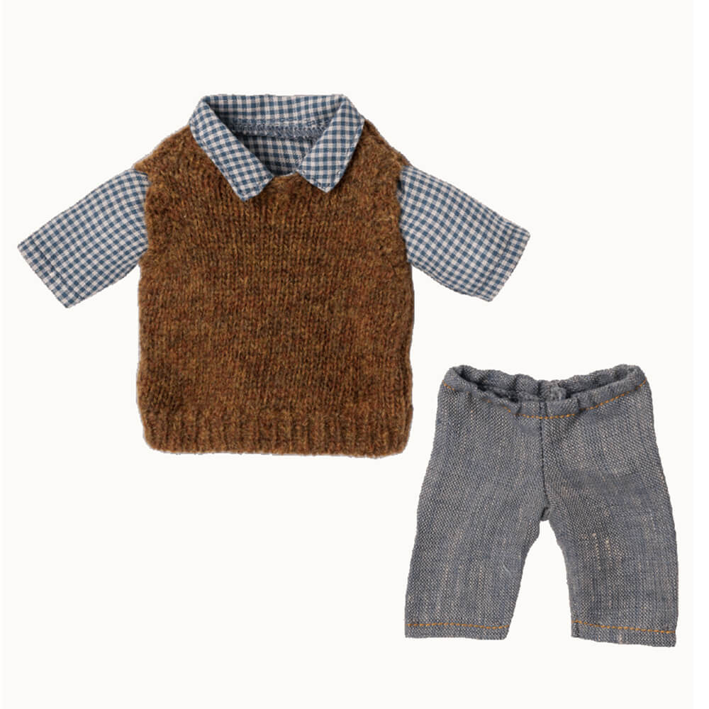 Maileg Teddy Bear Outfits - Adorable Costume Sets for Collectible Dolls & Stuffed Animals | Perfect for Dress-Up Play, Nursery Decor & Gift Giving