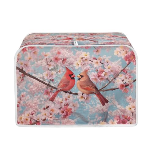 Cardinal Bird Cherry Blossom