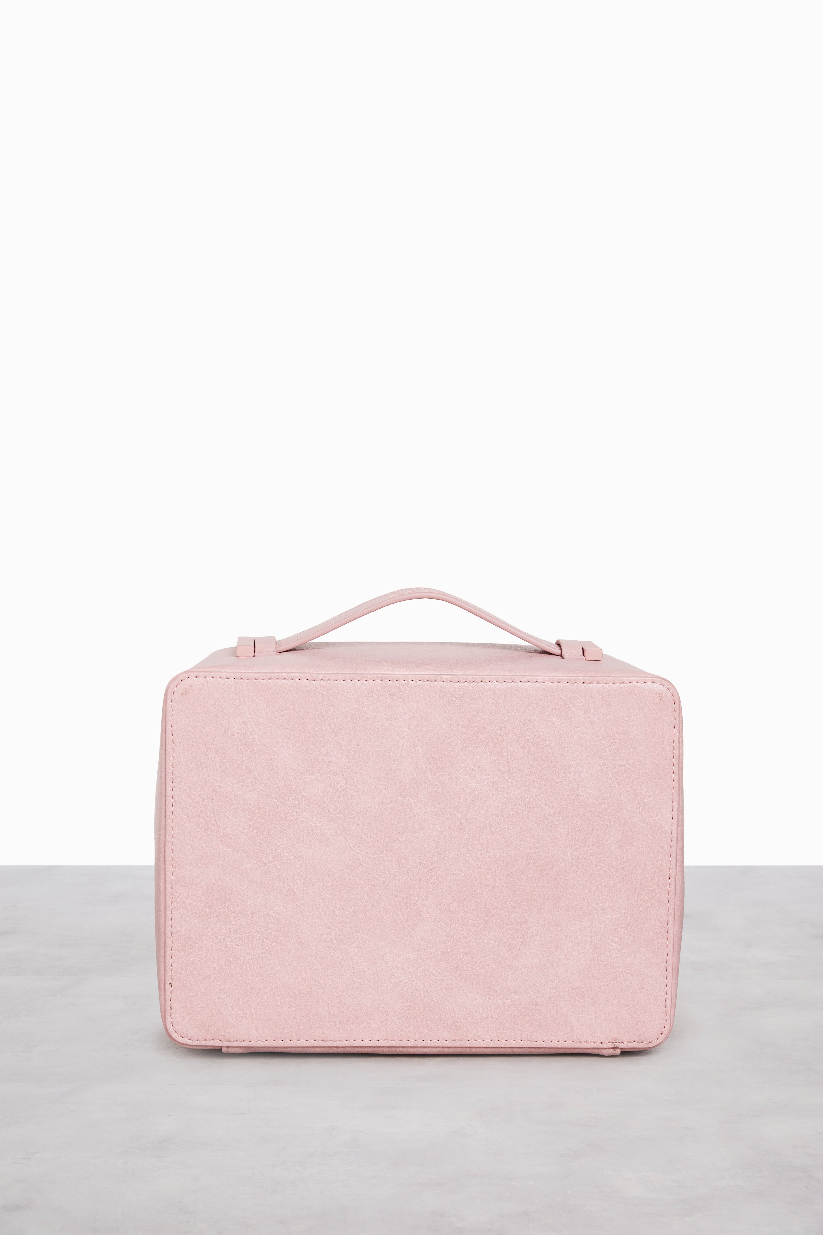Atlas Pink Cosmetic Makeup Travel Case - Waterproof & Durable Organizer for Brushes, Lipstick, Skincare | Perfect for Travel, Gym, Home Storage
