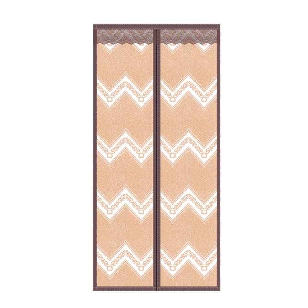 Magnetic Screen Door with Self-Sealing Mesh - Fine Insect Proof Netting with Full Frame Magic Tape - Eco-Friendly Home & Patio Bug Barrier for Doors & Windows