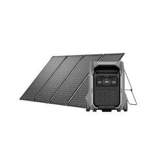 EcoFlow 125W Bifacial Portable Solar Panel Kit - 125W/250W/500W Options for Off-Grid Camping, RV & Emergency Power Backup