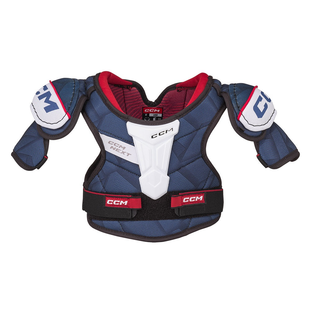 CCM Next Youth Ice Hockey Shoulder Pads - Protective Gear for Young Hockey Players - Perfect for Practice & Games
