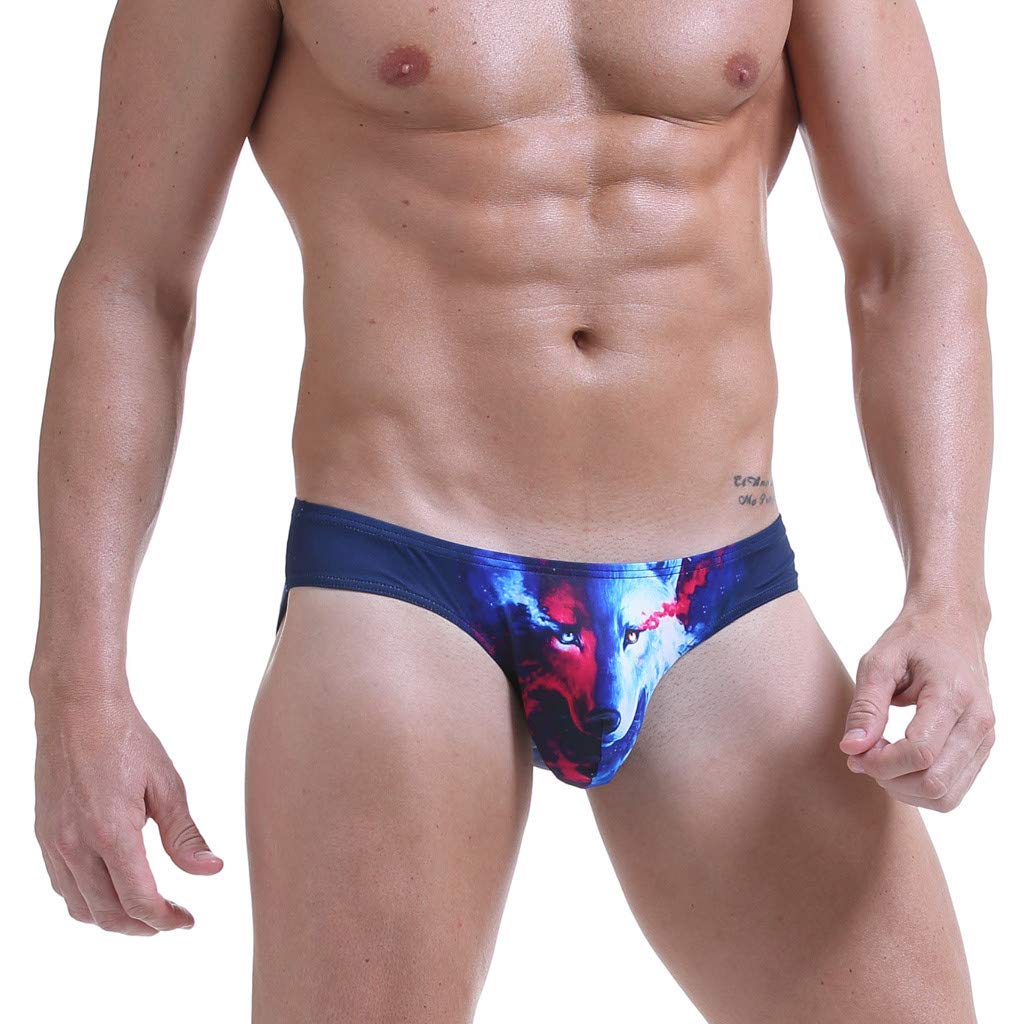 Premium Cotton Boxer Briefs for Men - Breathable Soft Underwear with Pouch Support & Stylish Prints - Comfortable Daily Wear & Active Lifestyle Underwear
