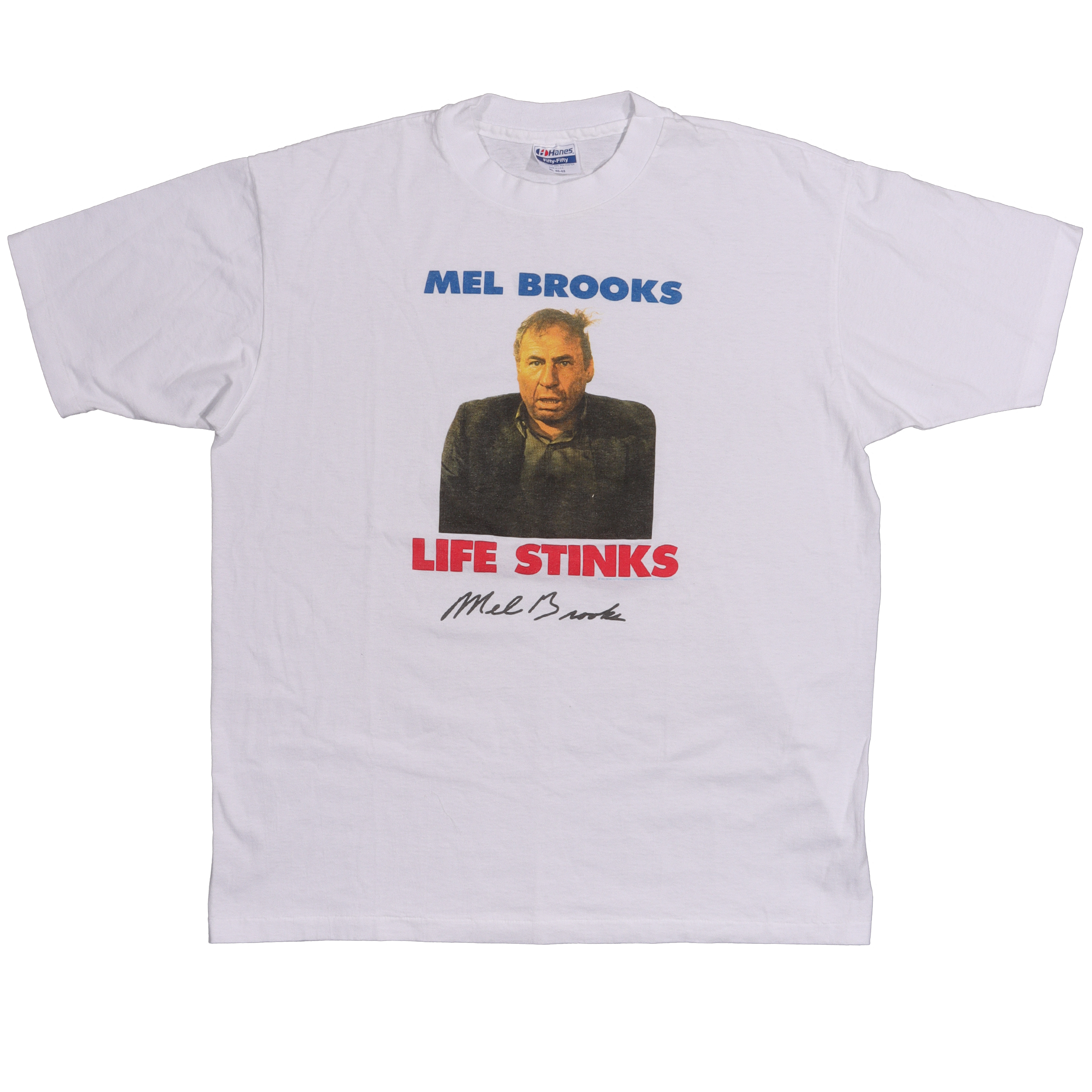 Vintage 1990s Mel Brooks Graphic T-Shirt - Classic Comedy Movie Tee for Fans - Perfect for Casual Wear, Cosplay & Retro Fashion