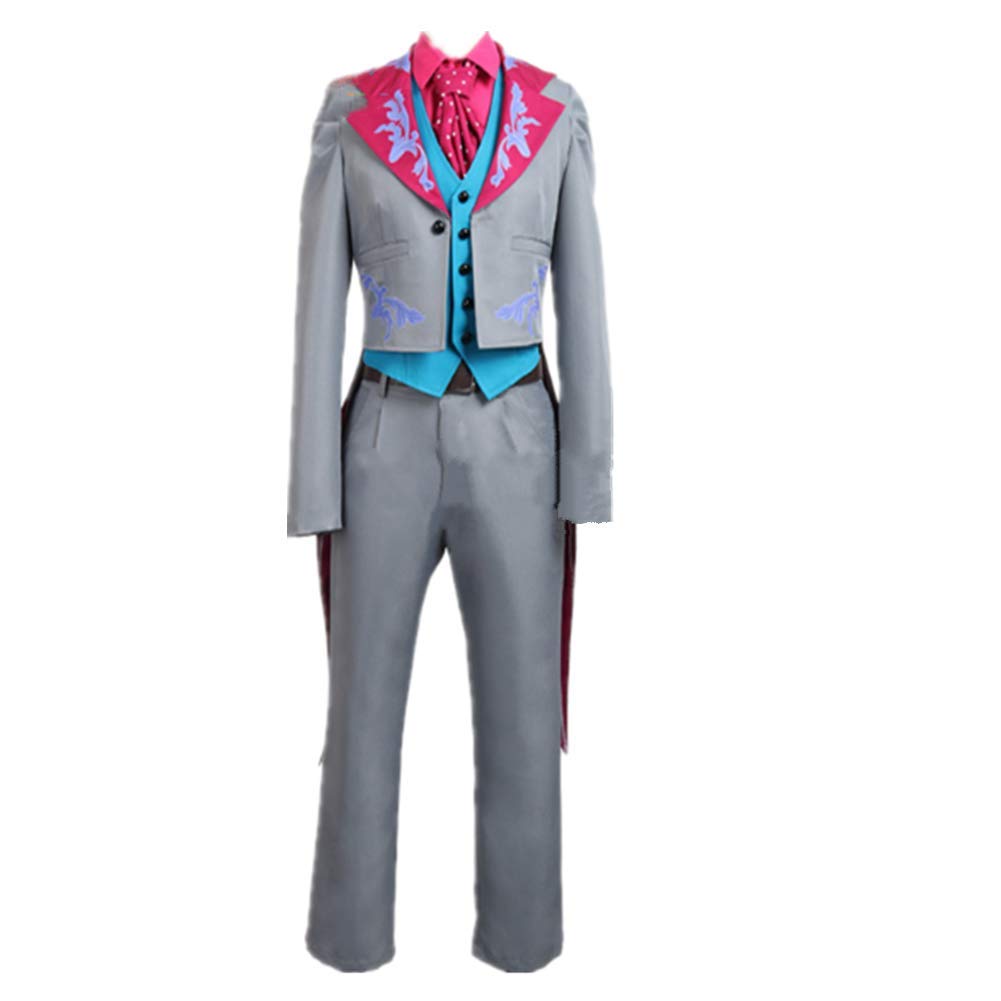 Chigasaki Itaru Cosplay Costume Full Set - Spring Formation Uniform with Swallowtail Jacket & Hat for Halloween, Carnival, Anime Conventions & Themed Parties