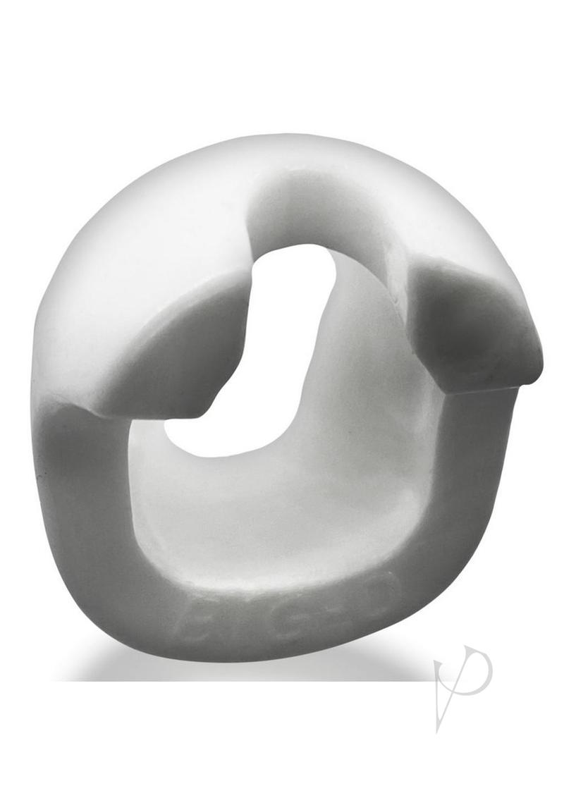 Big D Shaft Grip Cock Ring - White | Premium Silicone Penis Ring for Enhanced Pleasure & Performance | Perfect for Couples Play & Solo Use