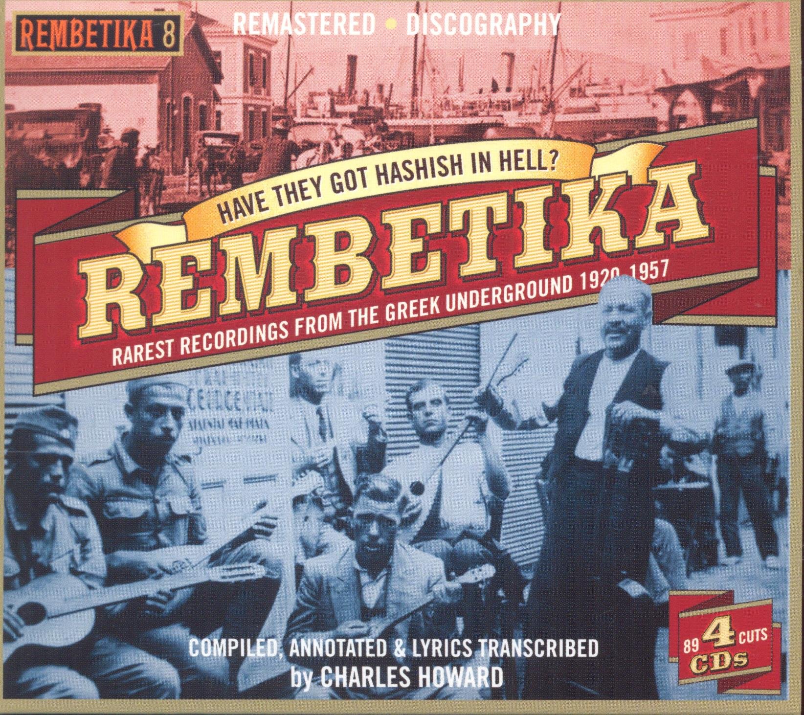 Rembetika Vol. 8: Rare Greek Underground Recordings 1920-1957 - Vintage Hashish Music from Hell's Underground Scene | Perfect for World Music Collectors & Greek Culture Enthusiasts
