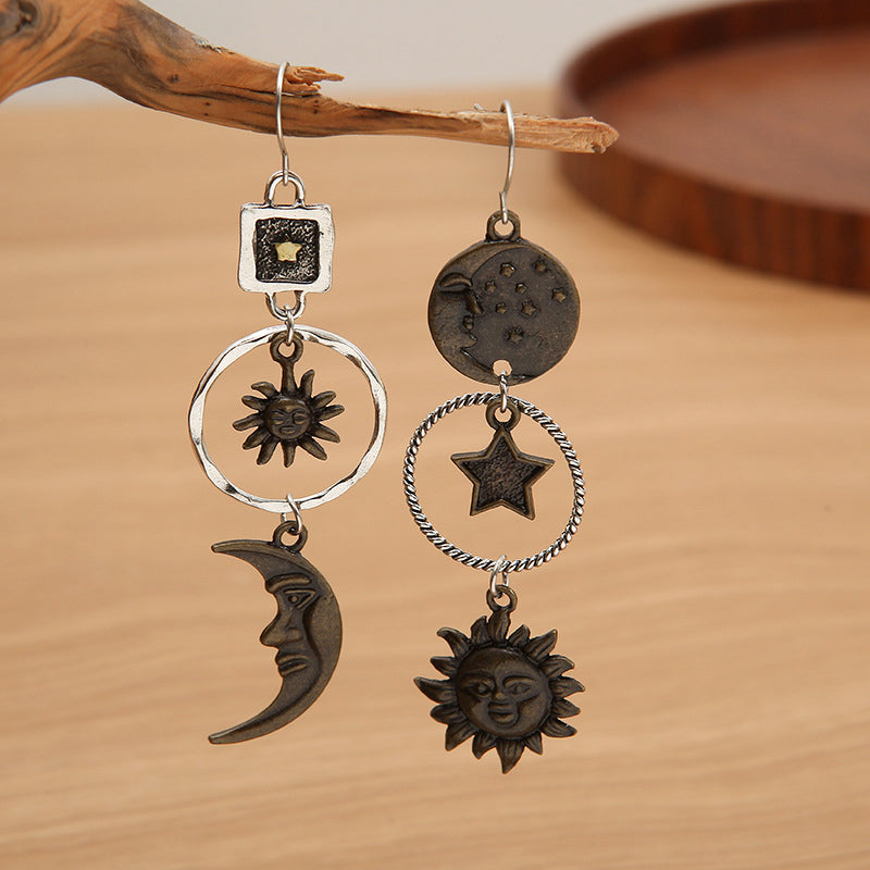Star, Sun, and Moon Stud Earrings for Women - Trendy Celestial Jewelry for Everyday Wear & Special Occasions