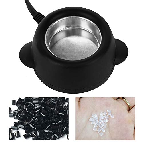 Professional Mini Constant Temperature Hot Pot for Hair Extension Glue - Portable Wig Glue Melting Stove, Perfect for Hairdressers & Extensionists in Salon & Home Use (US)