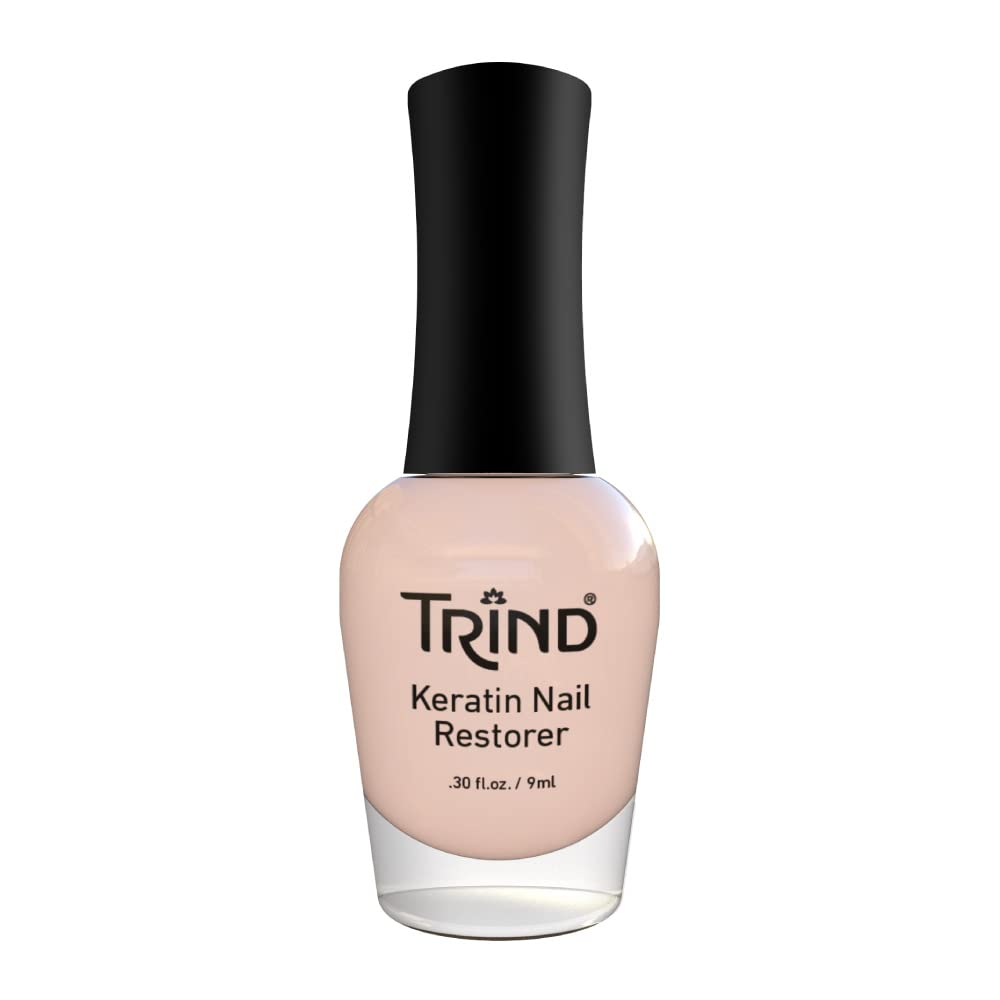 Trind Keratin Nail Treatment Kit – Strengthen & Repair Damaged Nails | At-Home Nail Care Solution for Weak, Brittle Nails | Perfect for Salon-Quality Manicures & Healthy Nail Growth