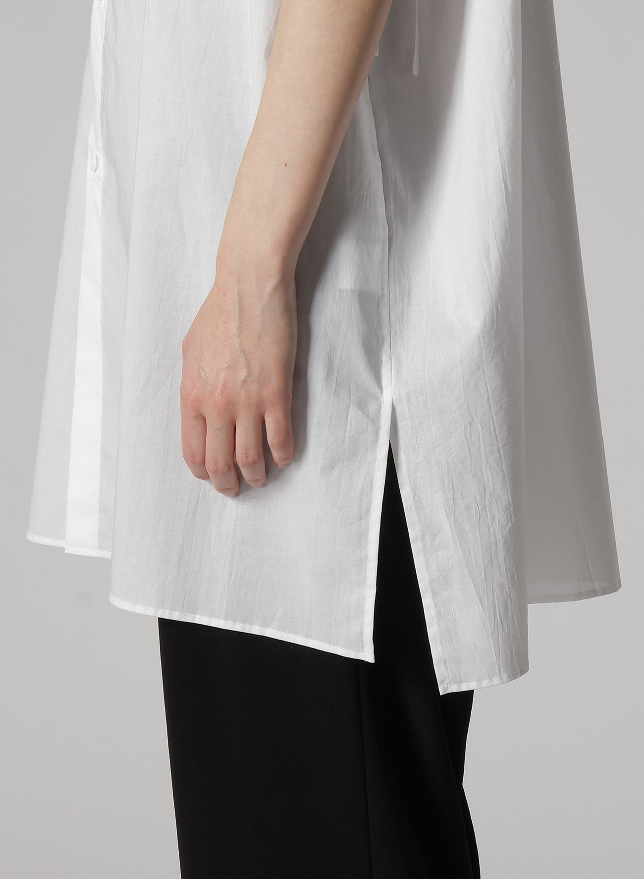 Soft Cotton Lawn Half Sleeve Blouse for Women - Breathable Rolled Up Casual Top for Summer Outfits, Office Wear & Date Nights