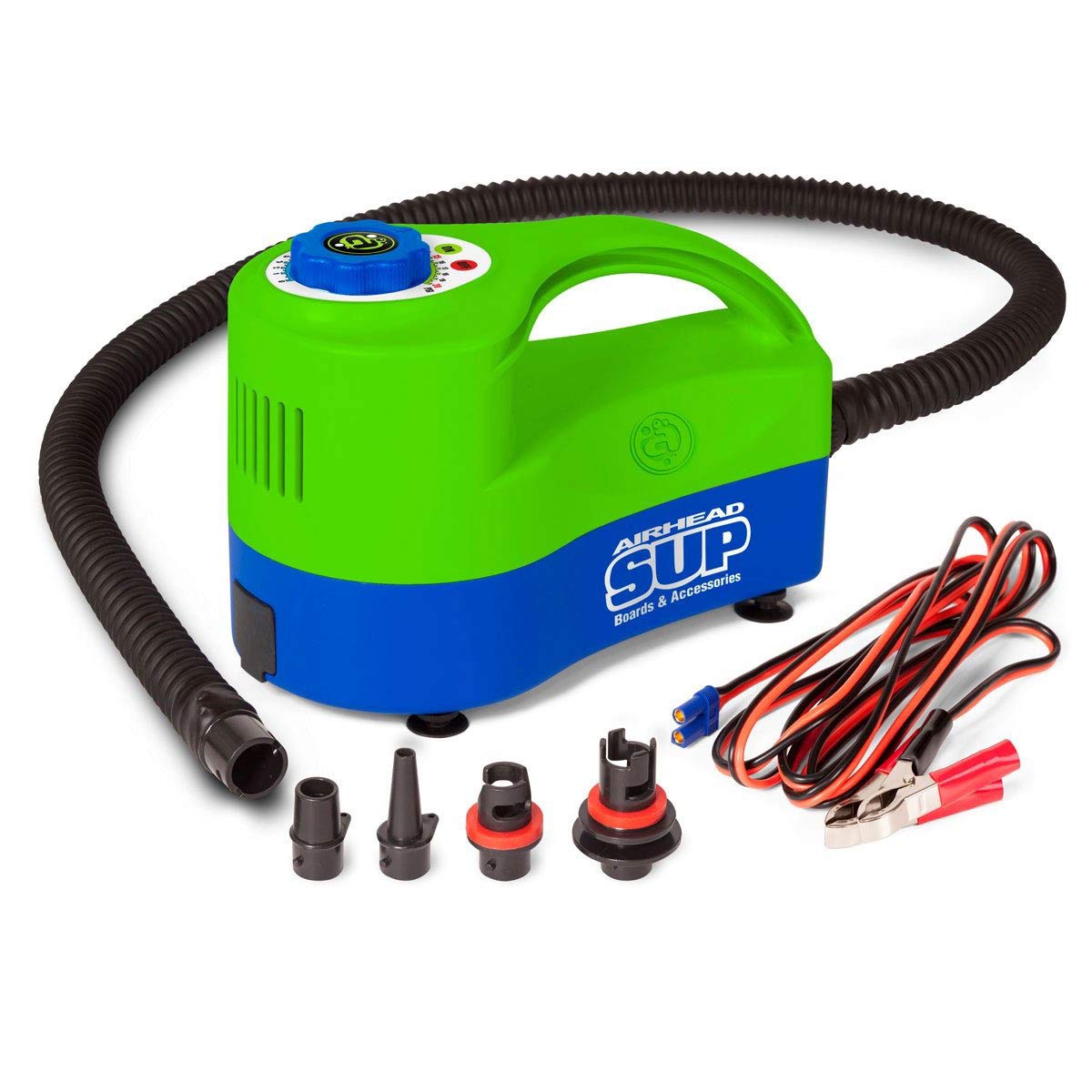 Airhead Super High Pressure Electric Air Pump - Fast Inflator for SUPs, Boats, Pool Floats & Inflatables | Portable & Powerful for Outdoor Water Sports & Beach Activities