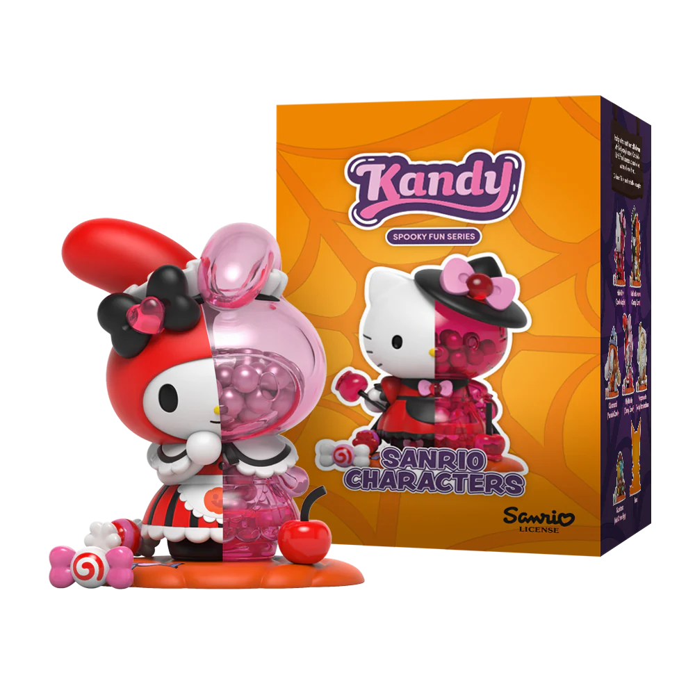 Kandy Sanrio Spooky Fun Series Cute Halloween Merchandise - Perfect for Halloween Decorations, Party Favors & Kawaii Collectibles