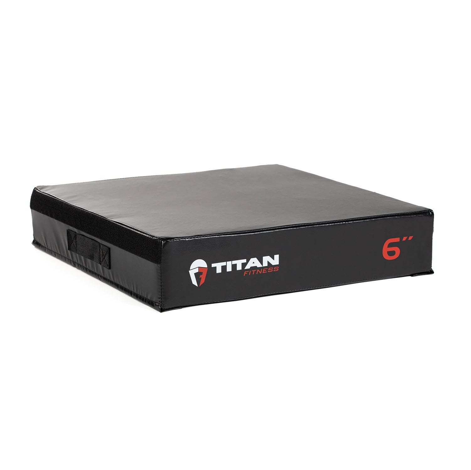 Titan Fitness 6 Inch Portable Foam Plyometric Box for CrossFit, Home Gym & Jump Training - Lightweight Exercise Equipment for Strength & Cardio Workouts