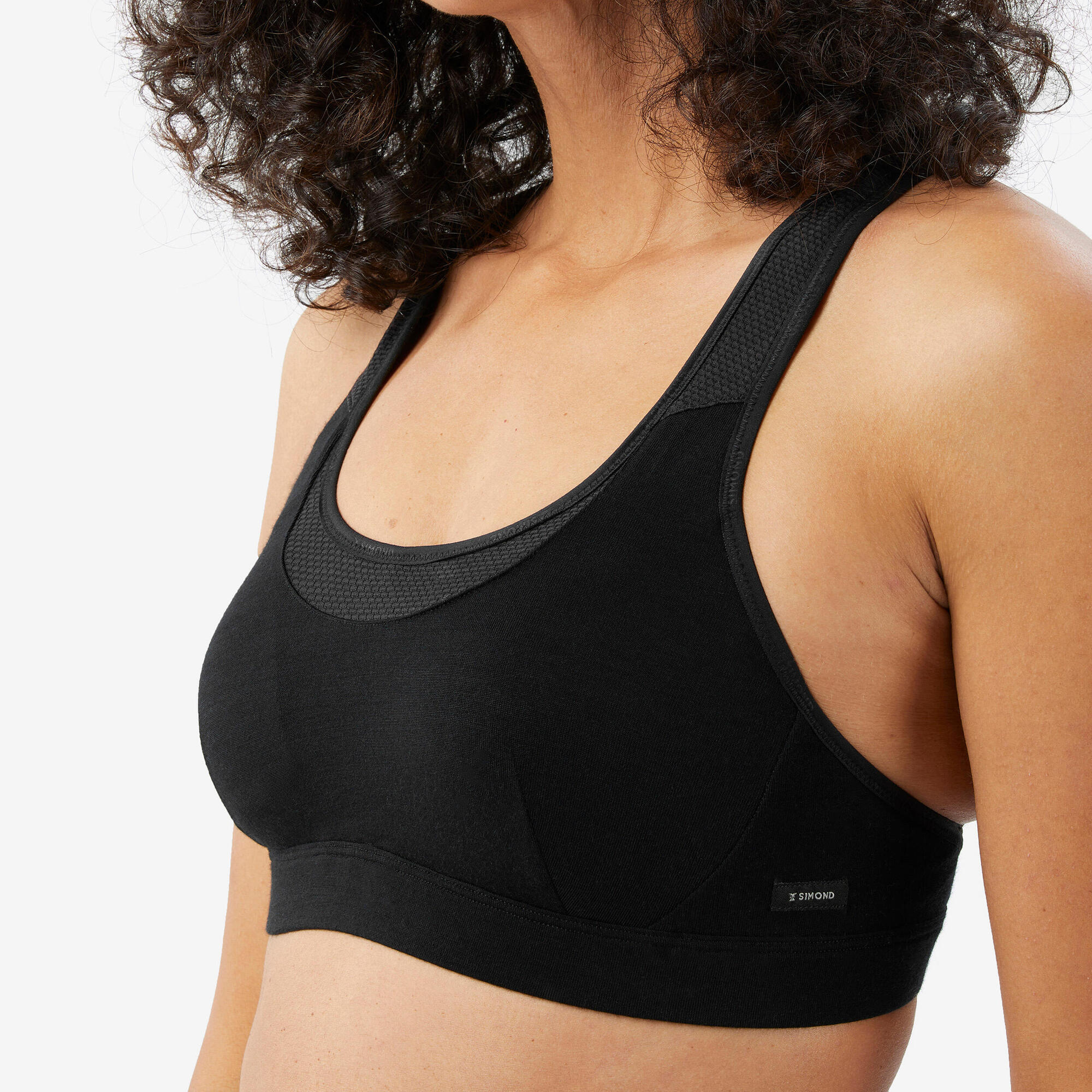 Simond Trek 500 Merino Wool Bra for Women - Ultra Soft Breathable Base Layer for Hiking, Running & Outdoor Activities
