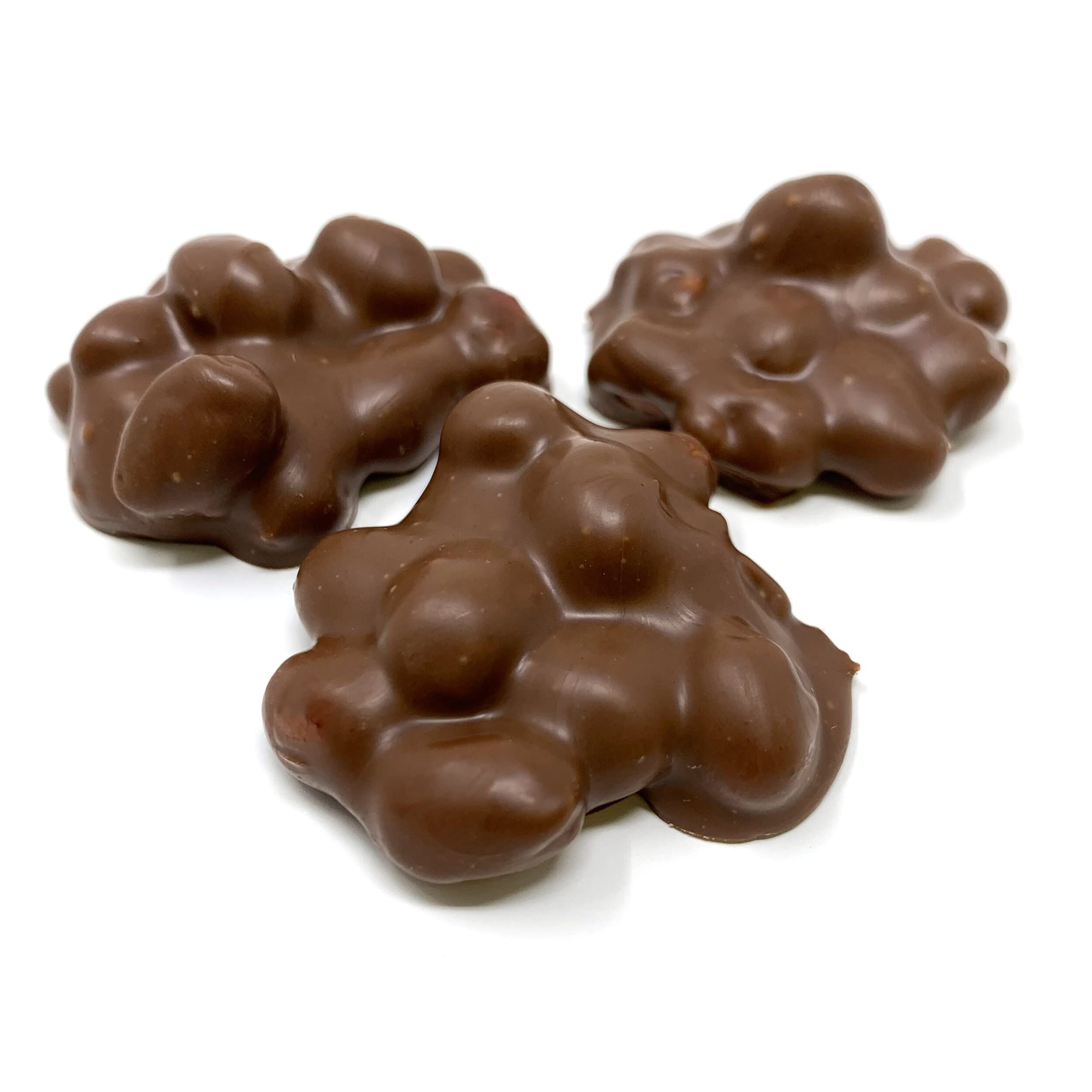Premium Milk Chocolate Peanut Clusters - 12oz (2 Pack) by CandyKorner | Rich Chocolate Covered Peanuts for Gifts, Parties & Snacking | Kosher & Gluten-Free Treats