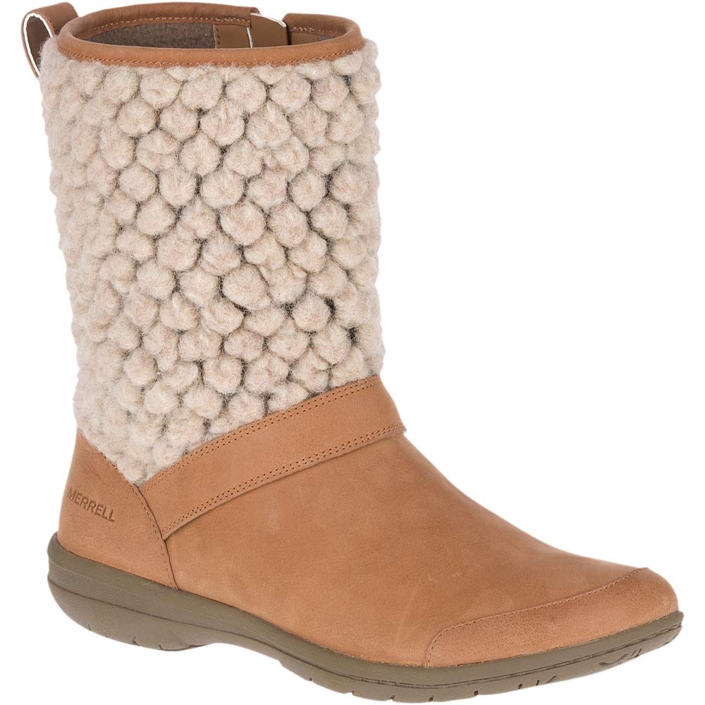 Merrell Women's Encore Kassie Tall Wool Boots - Waterproof Winter Snow Boots for Hiking & Outdoor Activities | Perfect for Cold Weather, Snowy Trails & Casual Winter Wear
