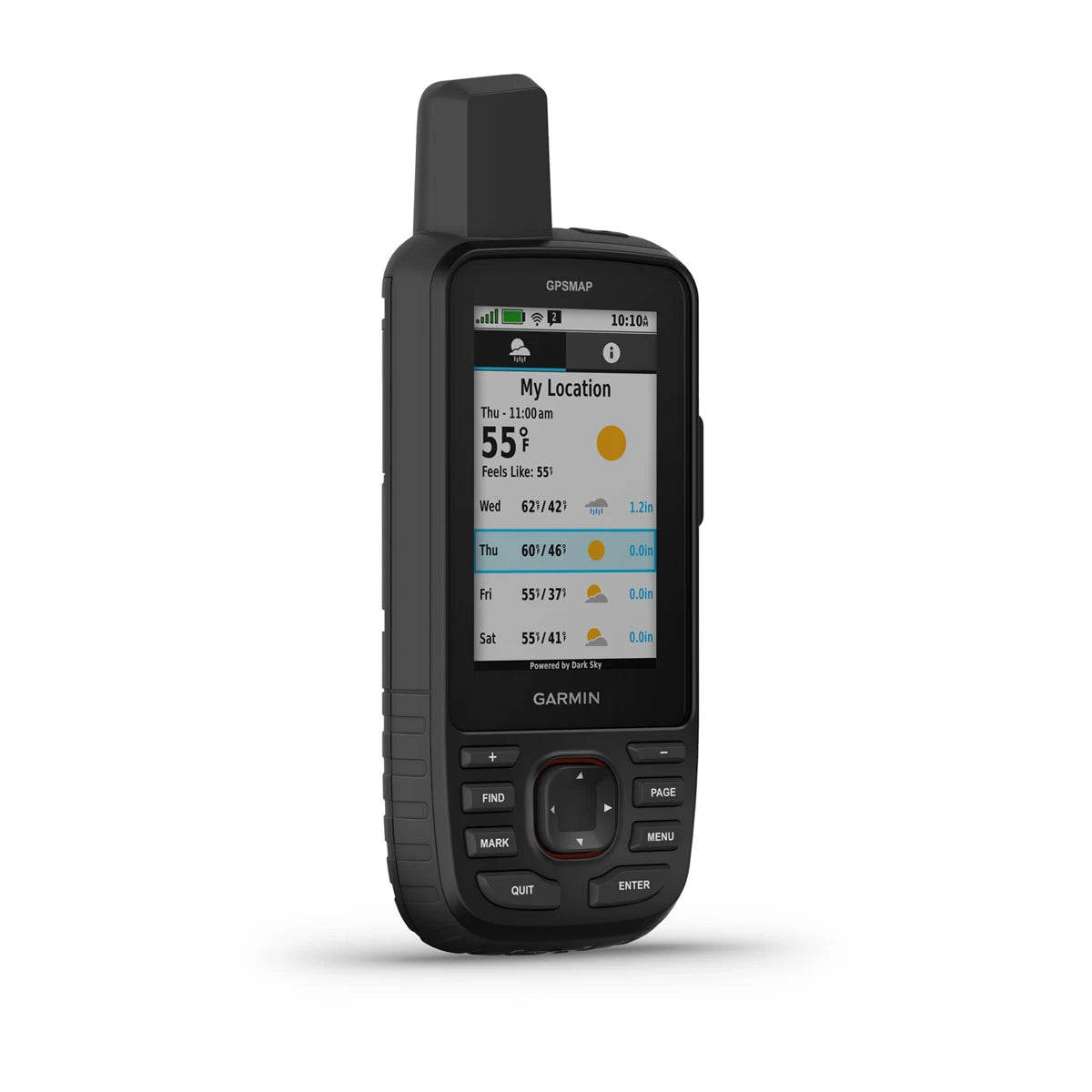 Garmin GPSMAP 67i Handheld GPS with Satellite Communicator - Two-Way Messaging, Preloaded Topo Maps, Long Battery Life for Hiking, Camping & Outdoor Adventures