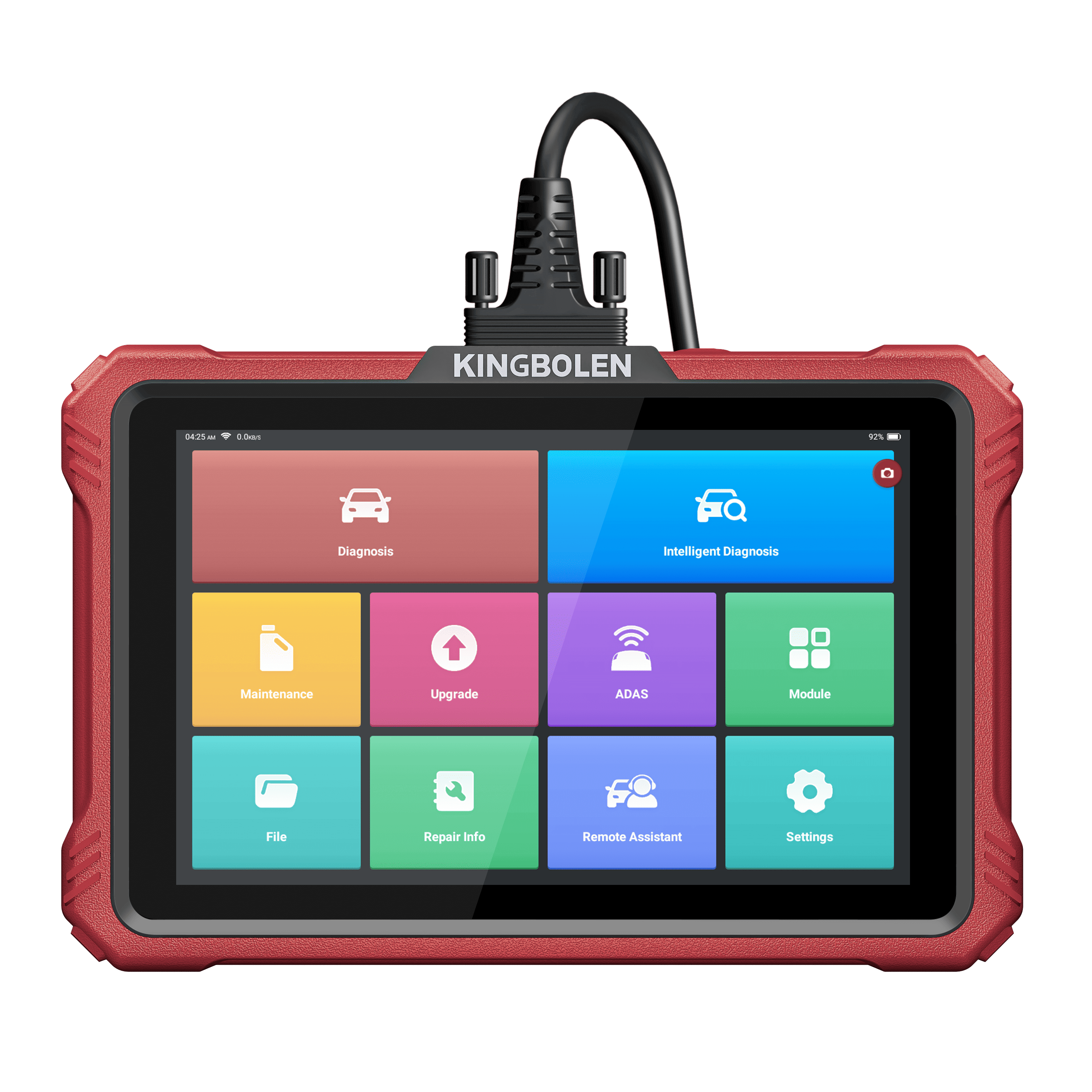 Kingbolen K10 Elite CANFD & DoIP OBD2 Scanner - 40+ Resets, All System Car Diagnostic Tool with ECU Coding & Active Test Guide - Perfect for Mechanics, DIY Enthusiasts & Auto Repair Shops