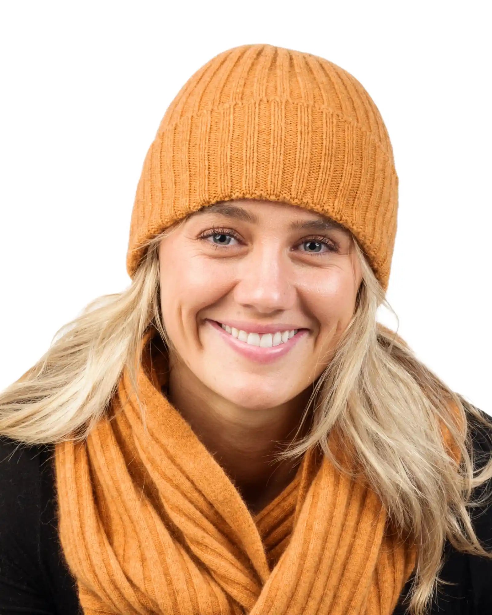 NX480 Women's Knit Ginger Rib Beanie - Warm Winter Hat for Outdoor Activities & Casual Wear