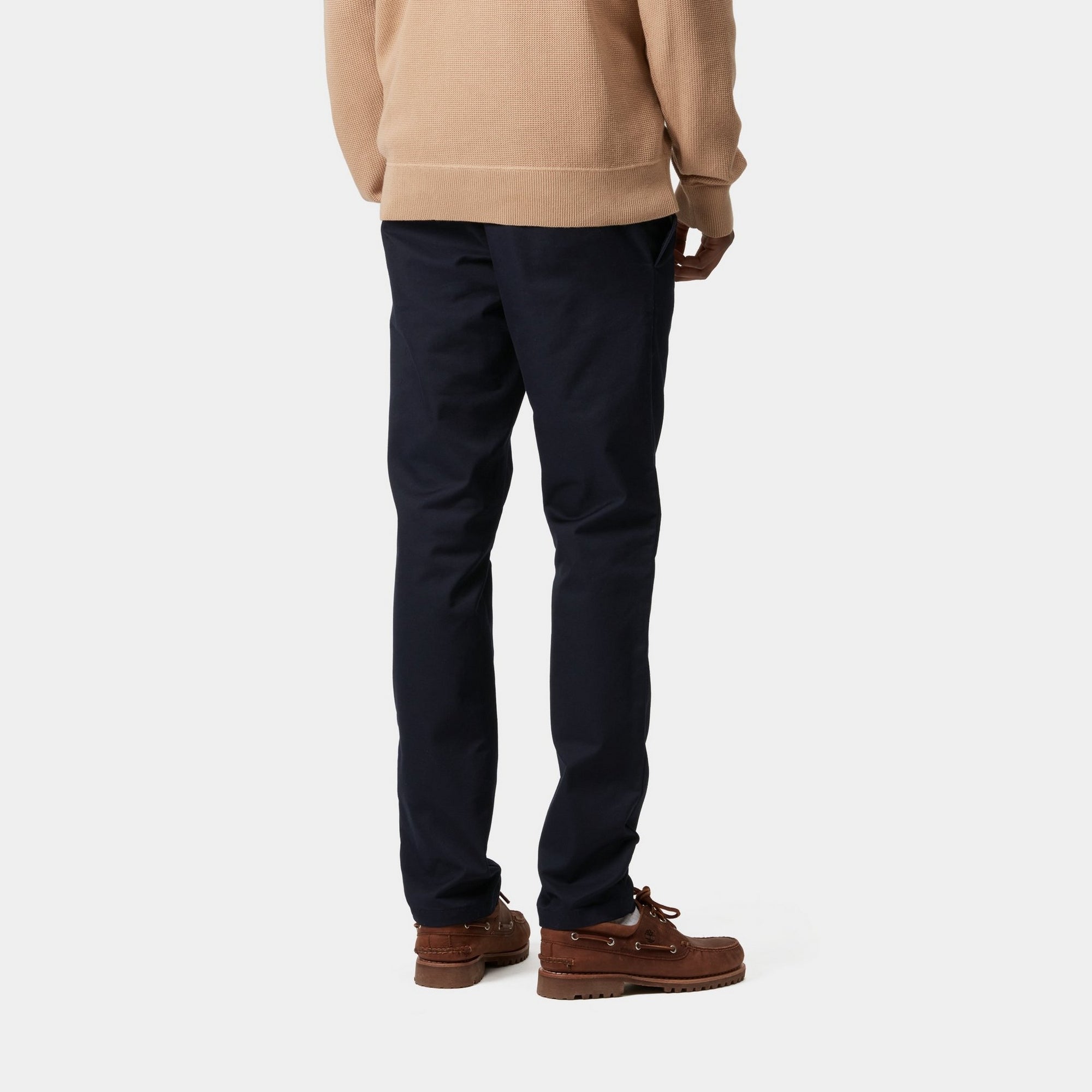 Sid Pant | Dark Navy Blue Men's Casual Pants | Comfortable Slim Fit Trousers for Work, Travel & Everyday Wear