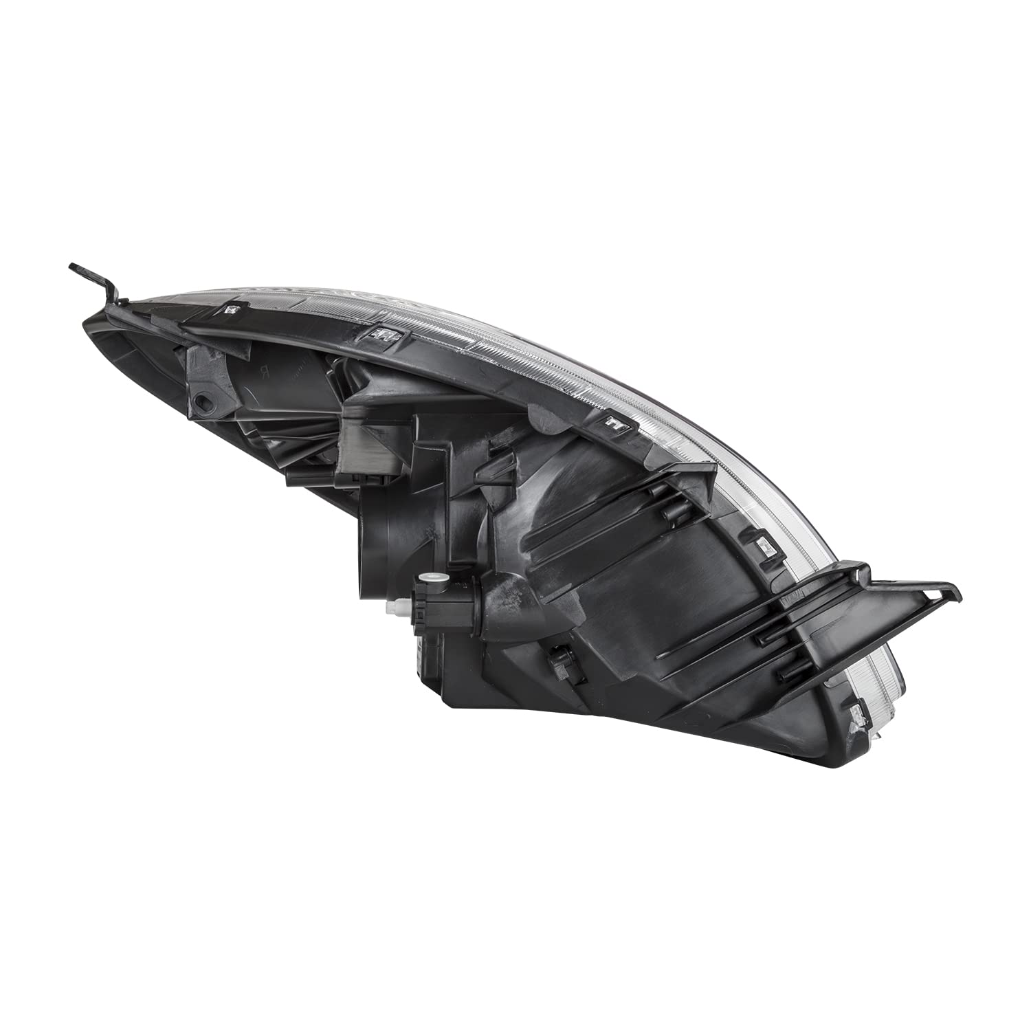 TYC Left Headlight Assembly Compatible with 2007-2008 Toyota Yaris - Replacement for Broken or Foggy Headlights - Perfect for Night Driving and Road Safety