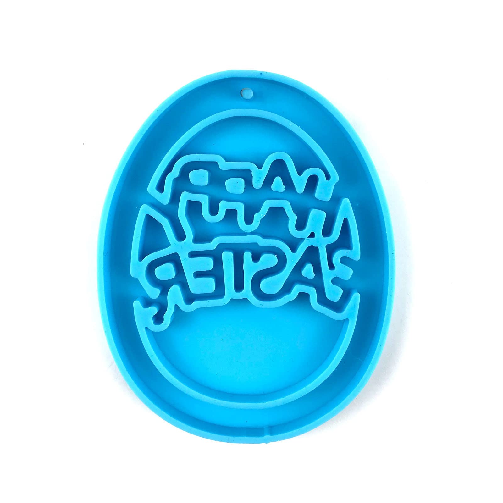 Easter Bunny Keychain Mold - DIY Silicone Keyring Pendant Mold for Epoxy Resin Crafts - Perfect for Easter Decorations, Party Favors, and Handmade Gifts