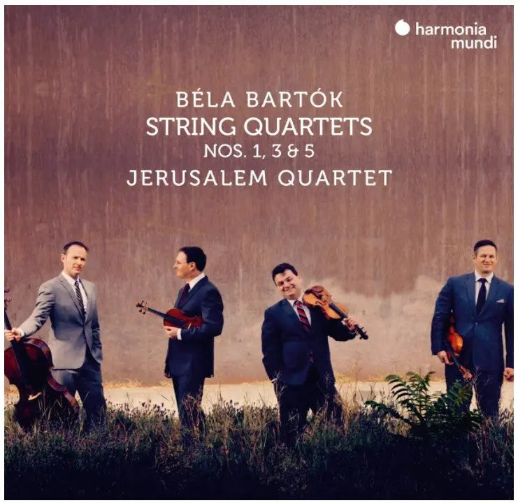 Jerusalem Quartet - Béla Bartók String Quartets Nos. 1, 3 & 5 | Classical Music CD | Perfect for Home Listening & Music Study