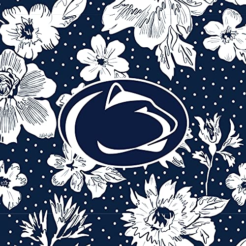 Penn State University Navy/White Rain Garden - Recycled Cotton