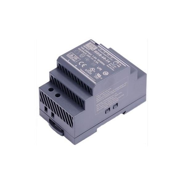DS KAW60 2N Intercom Power Supply 60W 24V DC DIN Rail Mount - Ideal for Home & Office Security Systems, CCTV, and Access Control Installations