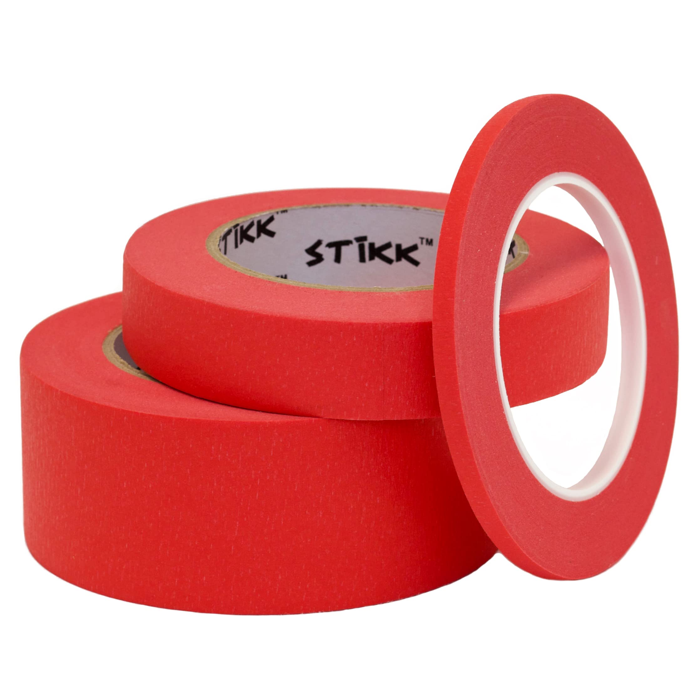 STIKK Premium Painter's Tape - 2 Inch x 60 Yards (1 Pack) - Residue-Free Masking Tape for Walls, Edges, Trim & Ceilings - Perfect for DIY Painting Projects, Home Renovation & Professional Use - Ideal for Clean Lines on Wood, Drywall & Glass Surfaces