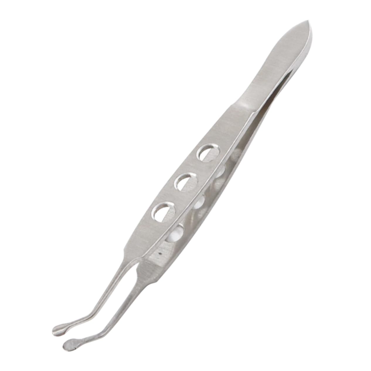 Stainless Steel Meibomian Gland Massage Tweezers - Eyelid Chalazion Remover & Expressor Tool for Stye Treatment, Reusable Eye Care Tweezers (Perfect for Home Spa, Professional Salon & Ophthalmology Use)