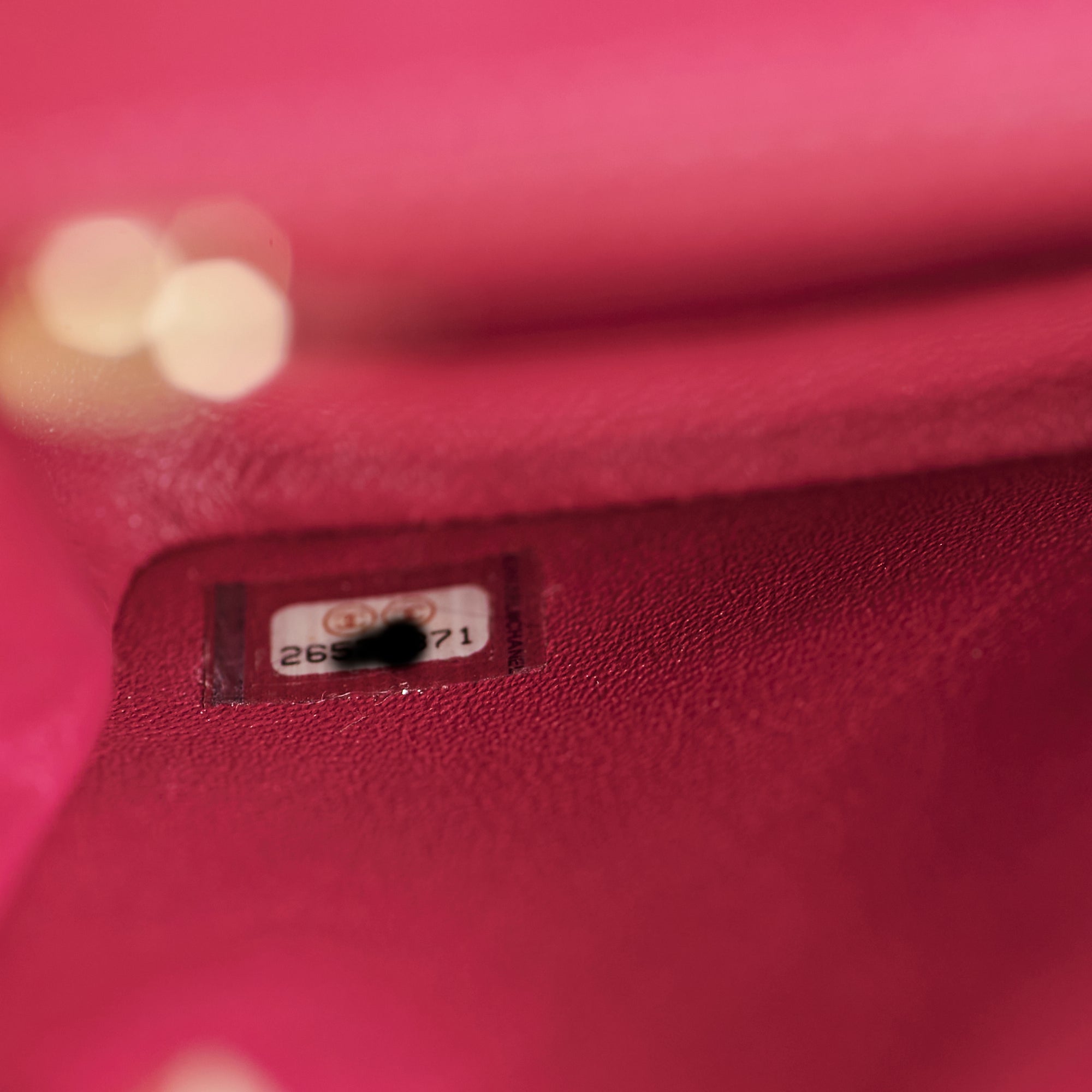 Chanel Mini Rectangular Bag in Dark Pink Chevron Lambskin Leather - Luxury Crossbody Purse for Women, Perfect for Date Night & Special Occasions