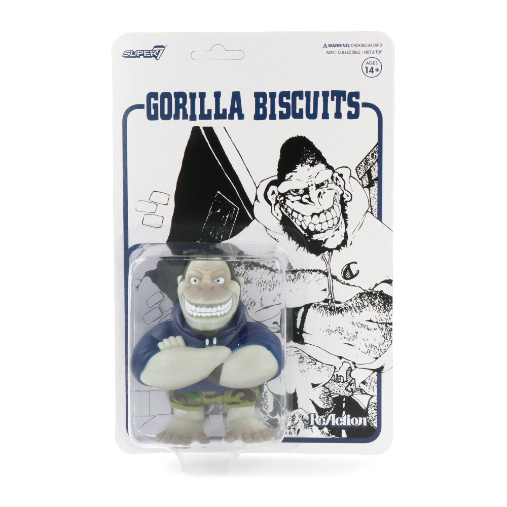 Gorilla Biscuits Punk Rock Band ReAction Figure – Collectible Music Memorabilia for Fans & Punk Enthusiasts | Perfect for Display, Gifts & Music Themed Decor