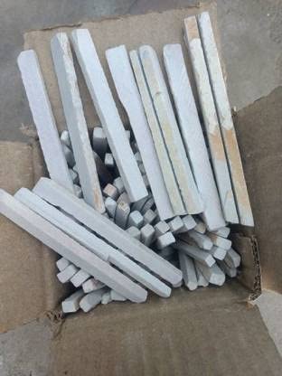 Natural Stone White Slate Pencils - 2kg Bulk Pack for Writing, Drawing & Crafting - Perfect for Schools, Restaurants & DIY Chalkboard Projects
