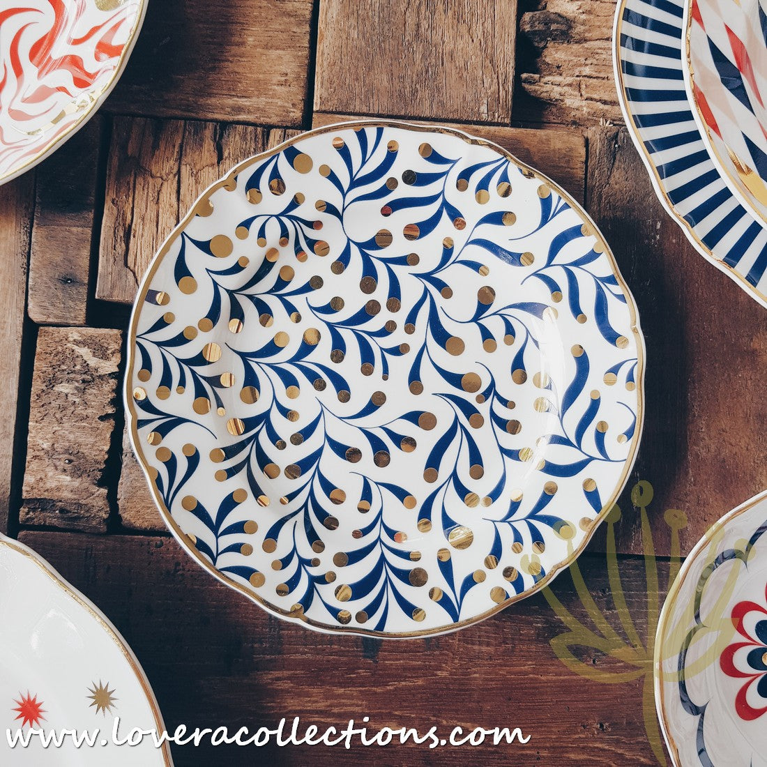 Bitossi Italy Abracadabra Dinnerware Set by La Tigre - Premium Ceramic Plates & Bowls for Elegant Dining, Perfect for Dinner Parties & Home Decor