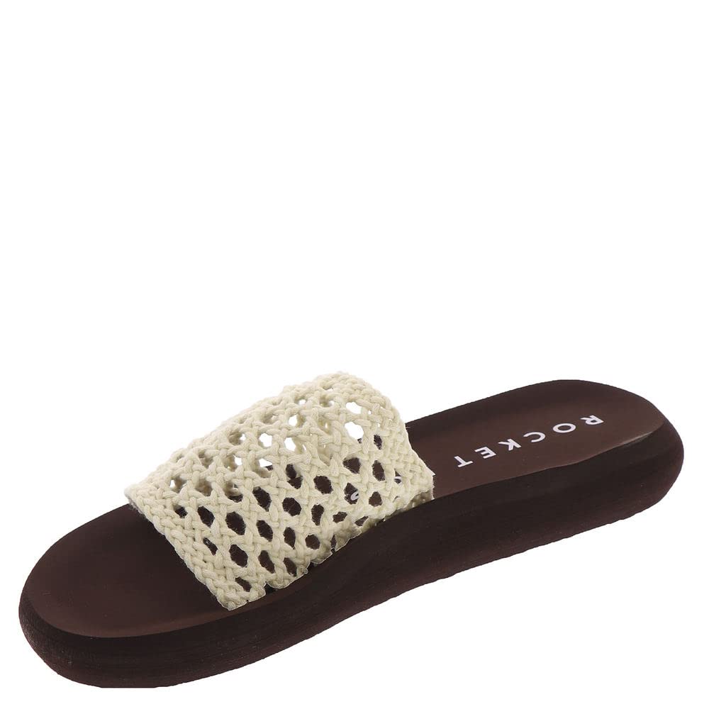 Rocket Dog Sunsetslide Women's Comfortable Flip Flop Sandals - Lightweight Beach Slides for Summer, Pool, Vacation & Outdoor Wear