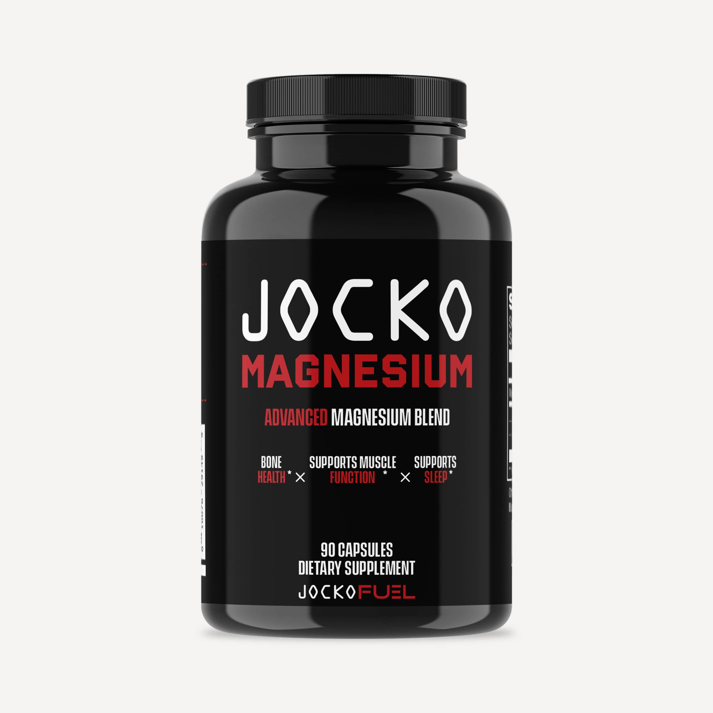 Jocko Magnesium Supplement 24594356 - Supports Muscle Recovery, Sleep & Stress Relief for Athletes & Active Lifestyles