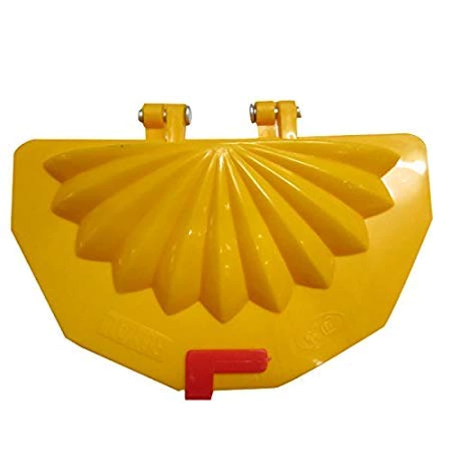 2-Pack Plastic Gujiya Maker Mold - Homemade Stuffed Karanji Pastry Maker for Diwali & Indian Festivals | Perfect for Traditional Sweet Snacks and Family Cooking