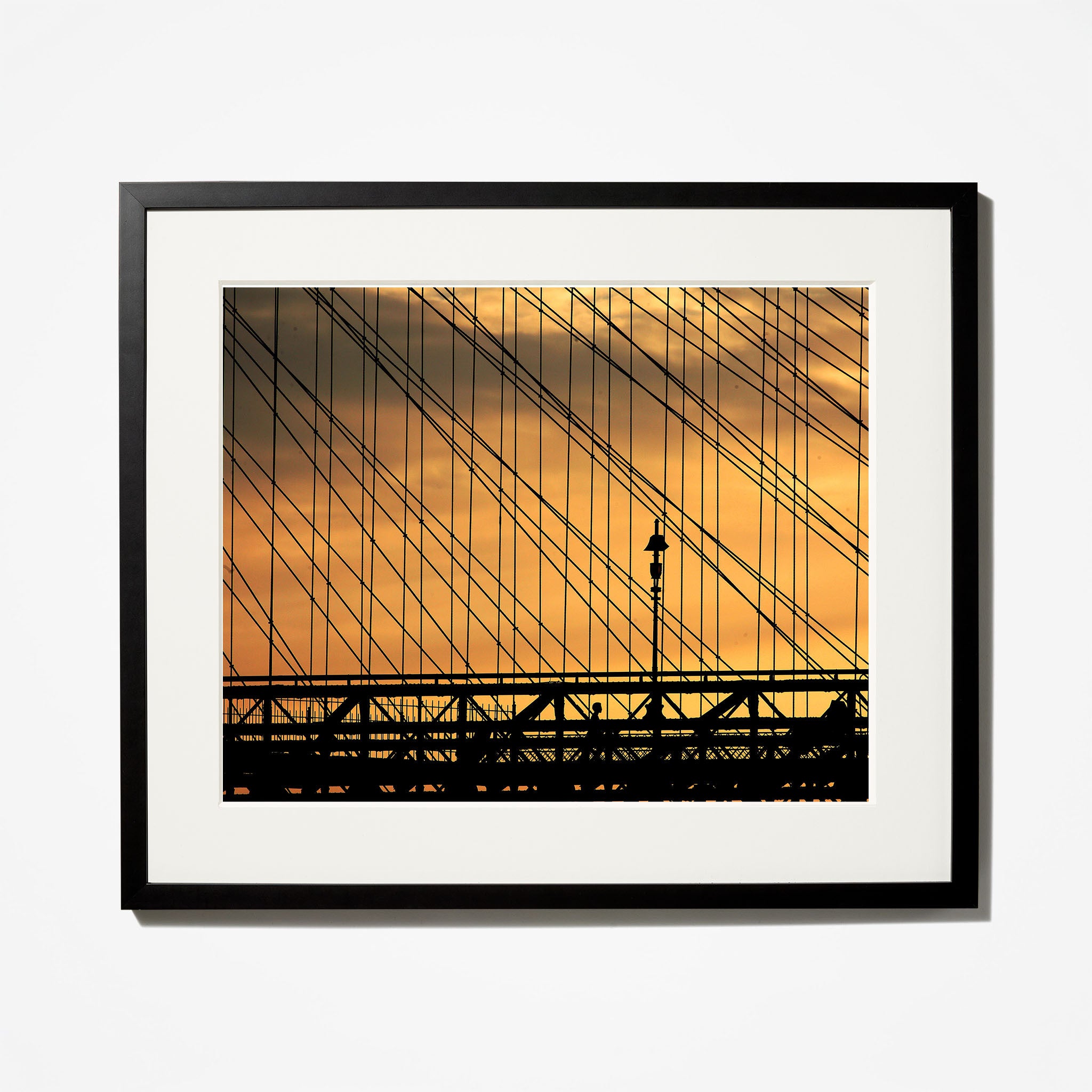 Stunning Brooklyn Bridge Sunrise Print - Wall Art Decor for Living Room, Bedroom & Office - Perfect Gift for New York Lovers & Travel Enthusiasts
