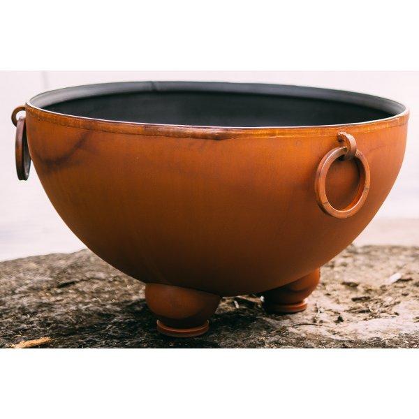Nepal Fire Pit - Handcrafted Outdoor Fire Pit for Patio, Garden, and Backyard - Perfect for Camping, BBQ, and Relaxing Evenings