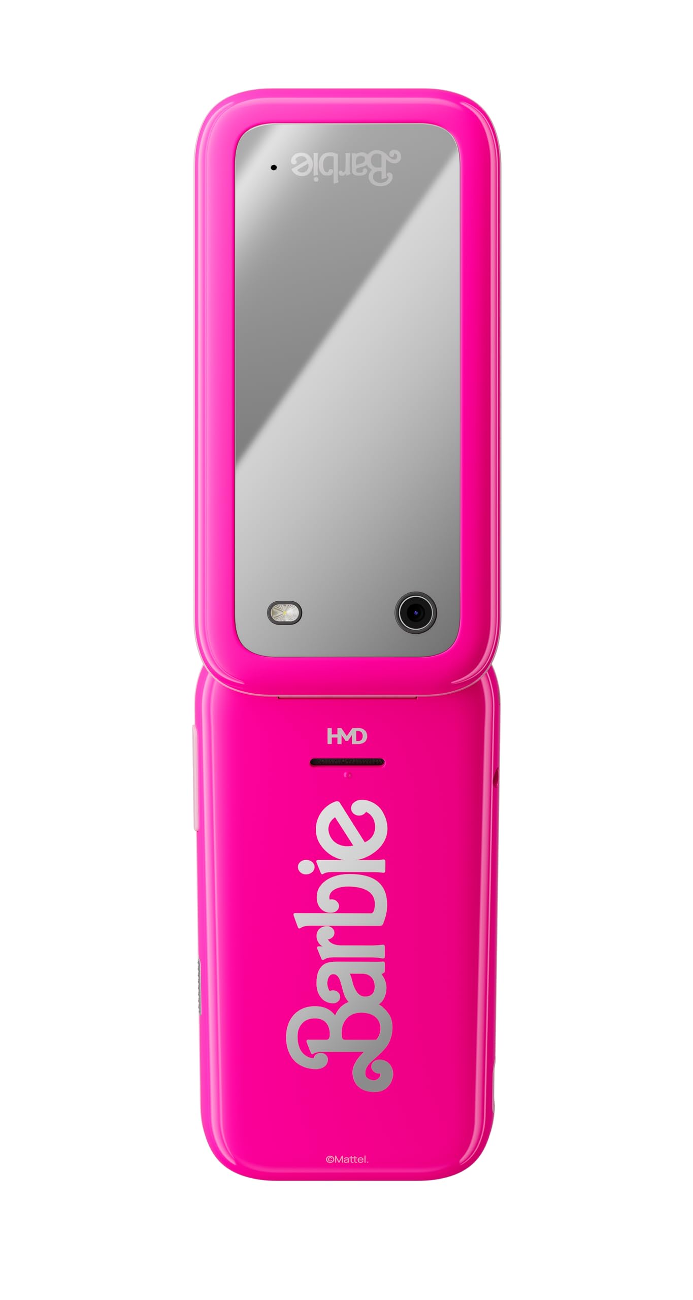 Unlocked HMD Barbie Pink Flip Phone - Retro Style Mobile for Kids & Collectors | Perfect for Gifts, Playtime & Nostalgic Fashion Accessories