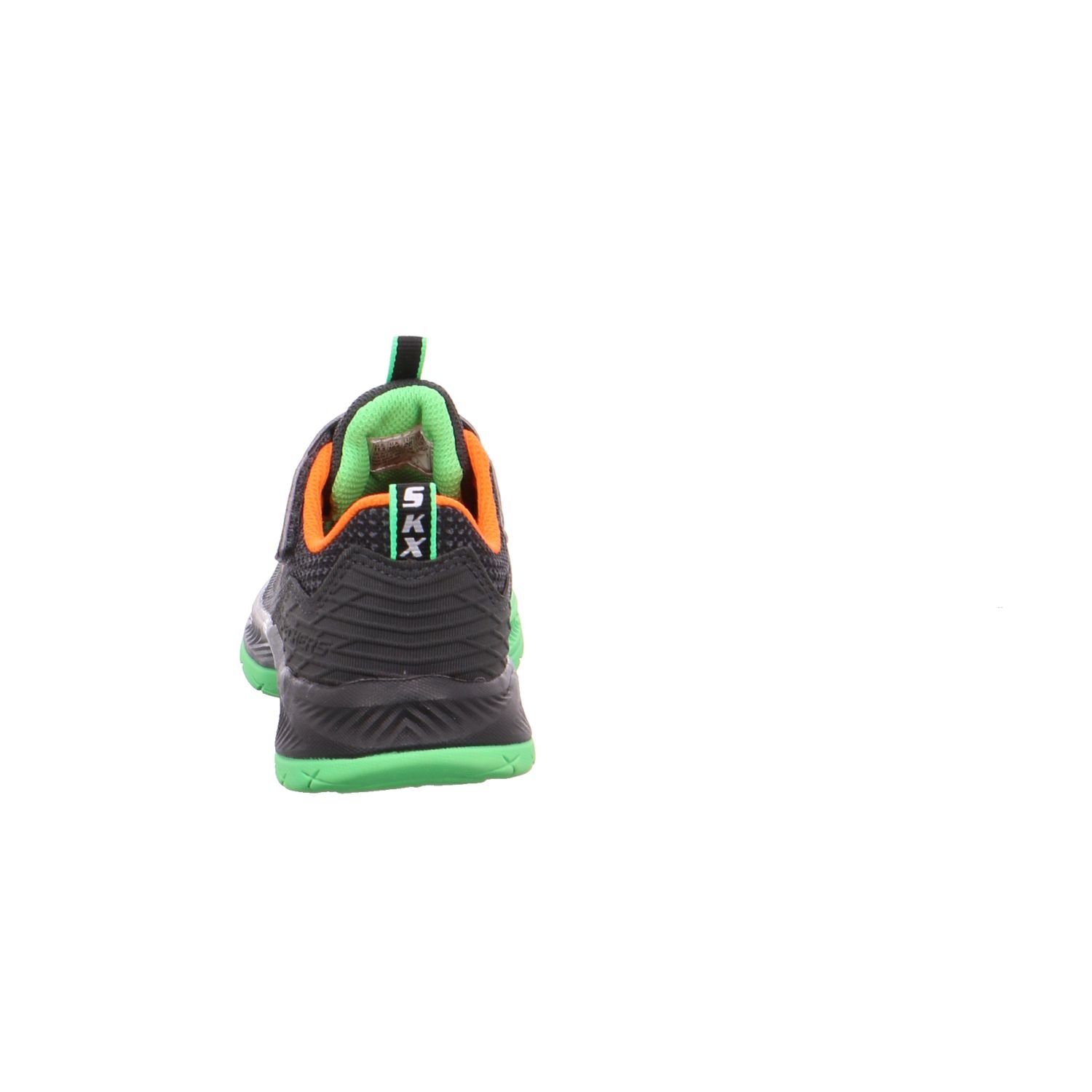 Skechers Boys' Lunar Sonic Sneakers for Kids - Lightweight & Comfortable Charcoal/Black/Lime Athletic Shoes - Perfect for School, Running, and Playtime