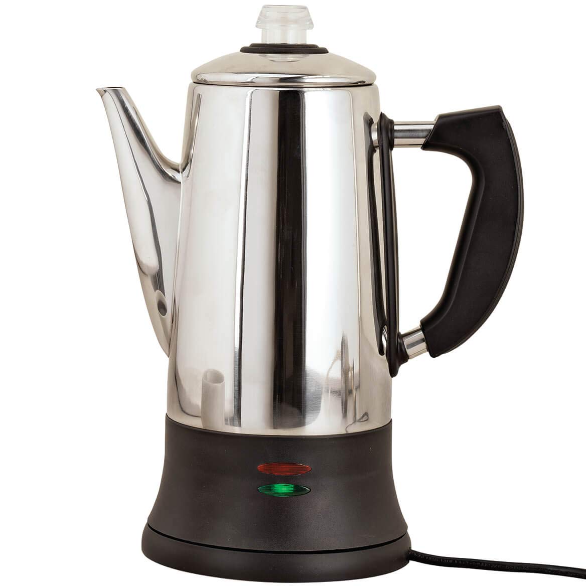 SOWTECH 12 Cup Stainless Steel Coffee Percolator - Stovetop Espresso Maker for Camping, Home & Office Brewing - Durable BPA-Free Coffee Pot with Stay-Cool Handle