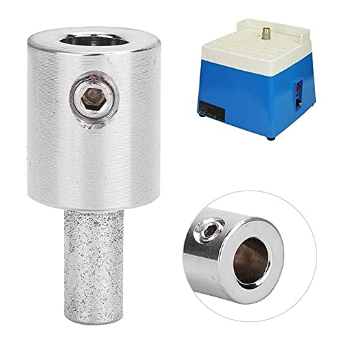 Premium MGB14 Diamond Grinding Bit for Ceramic, Glass & Stone - Silver Abrasive Tool for Edge Grinding | Portable Mini Glass Grinder Accessory | Perfect for DIY Projects, Jewelry Making & Home Renovations