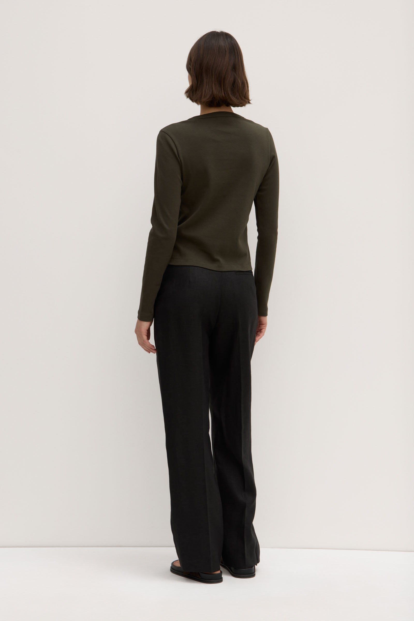 Lyla Long Sleeve T-Shirt for Women - Soft Cotton Comfort Fit Casual Top - Perfect for Everyday Wear, Layering & Fall Fashion