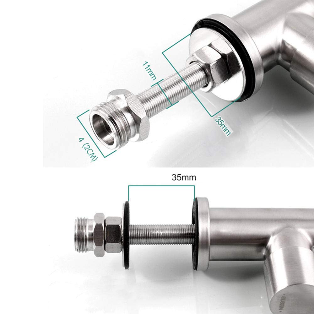 Stainless Steel Folding RO Faucet for Kitchen Sink - Pure Water Filter