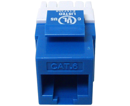 CAT6 MIG+ RJ45 Keystone Jack - Unshielded High-Density Ethernet Connector for Network Installations - Ideal for Home, Office & Data Center Wiring